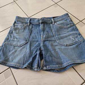 All Saints Joe Jean Shorts Medium Blue 27
